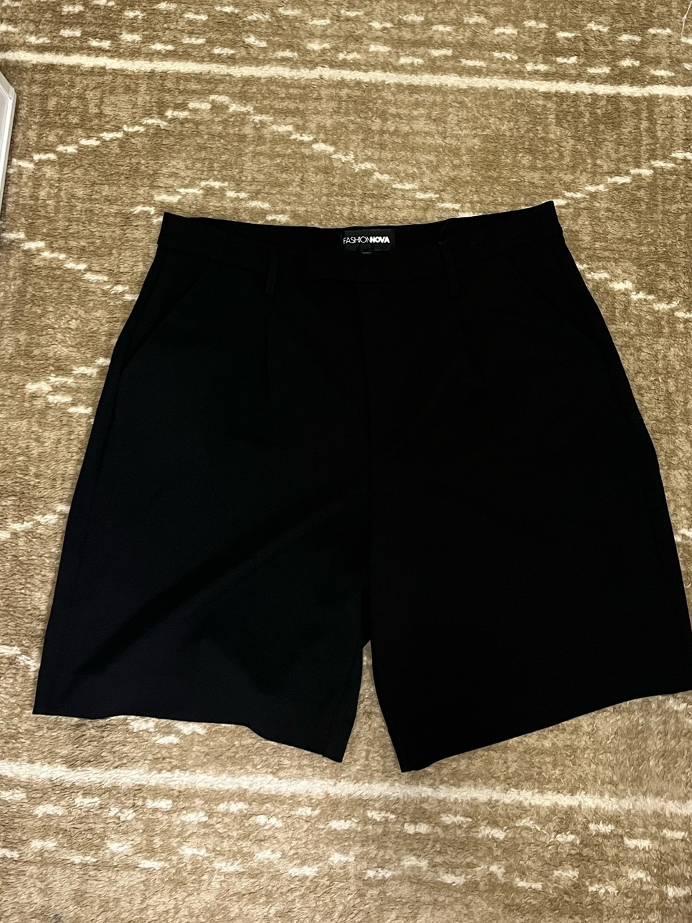 Fashion Nova Black Women's Bermuda Shorts